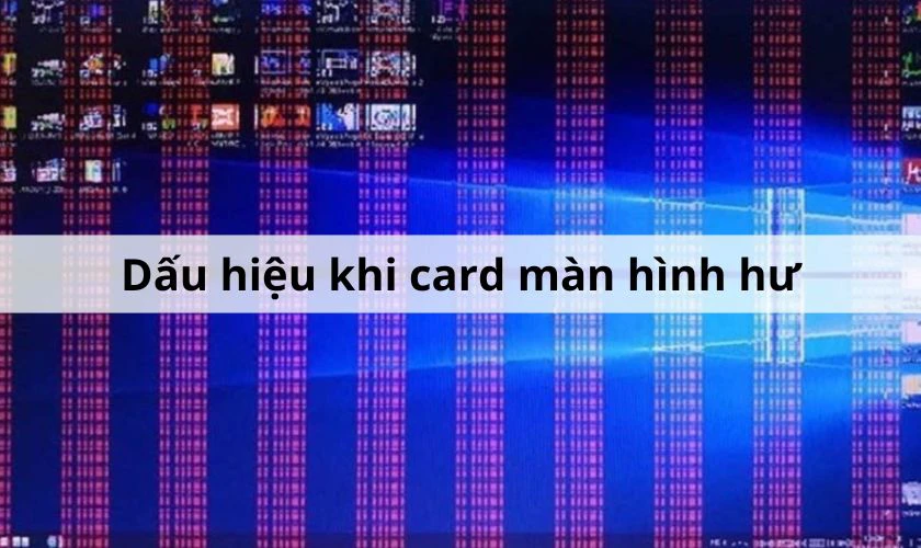 M&agrave;n h&igrave;nh m&aacute;y t&iacute;nh kh&ocirc;ng l&ecirc;n c&oacute; thể do card m&agrave;n h&igrave;nh đ&atilde; hỏng