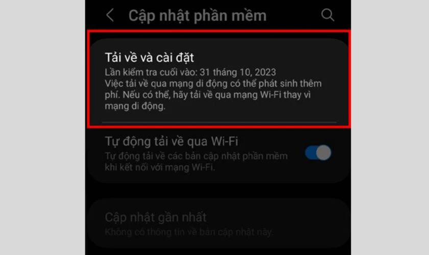 Bạn bấm v&agrave;o Tải xuống v&agrave; c&agrave;i đặt