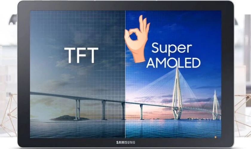 Ưu điểm màn hình Super AMOLED