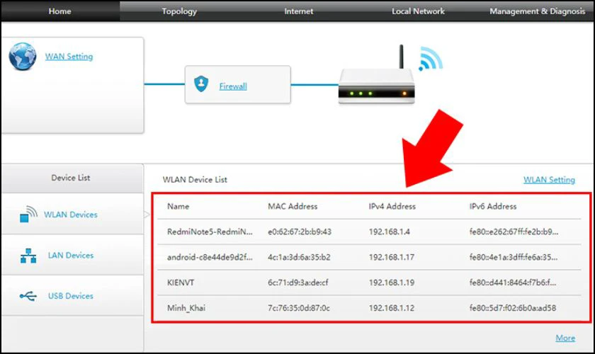 Kiểm tra kết nối lạ đang dùng chung Wifi