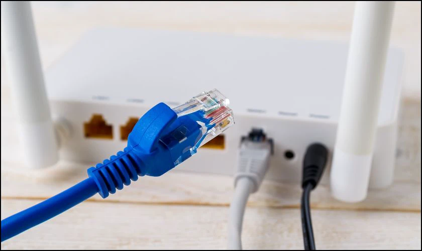 Thay thế dây cáp mạng nếu bị hỏng