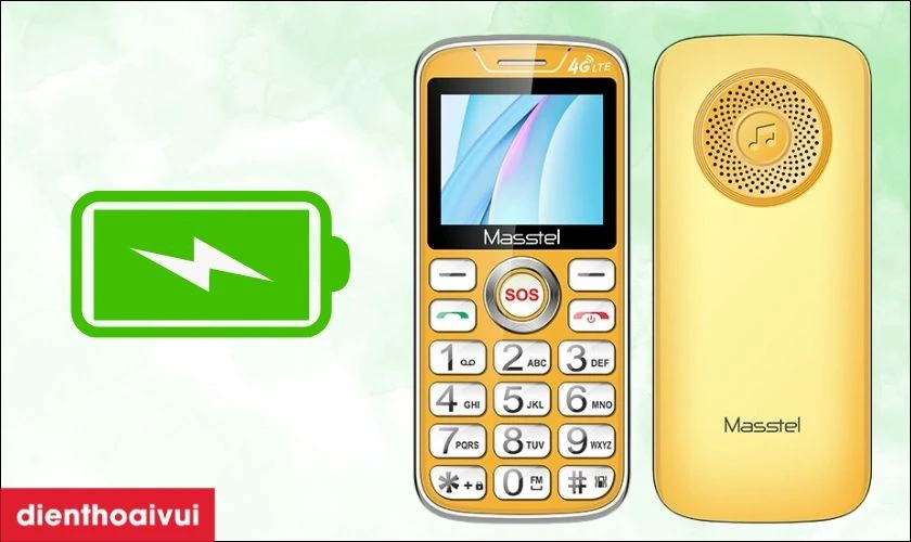 Đ&agrave;m thoại li&ecirc;n tục 8 giờ v&agrave; pin chờ tận 17 ng&agrave;y
