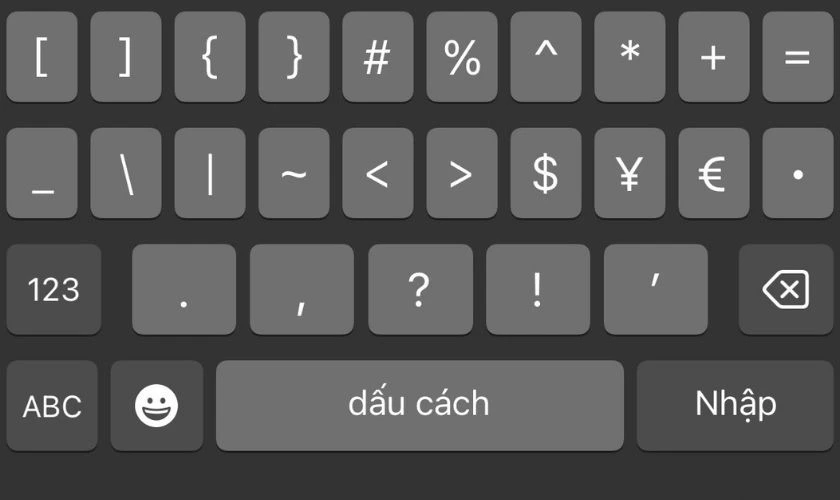 T&iacute;ch hợp k&iacute; tự đặc biệt, số, v&agrave; chữ c&aacute;i in hoa/thường