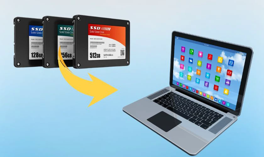Chuyển sang sử dụng ổ cứng SSD khi máy tính bị treo