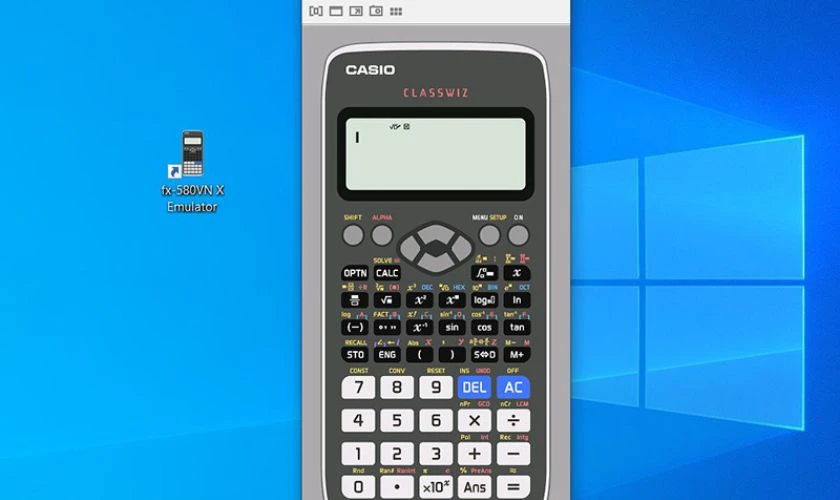 Như vậy bạn đ&atilde; tải th&agrave;nh c&ocirc;ng m&aacute;y t&iacute;nh Casio FX-580VN về m&aacute;y t&iacute;nh, PC để sử dụng rồi đấy