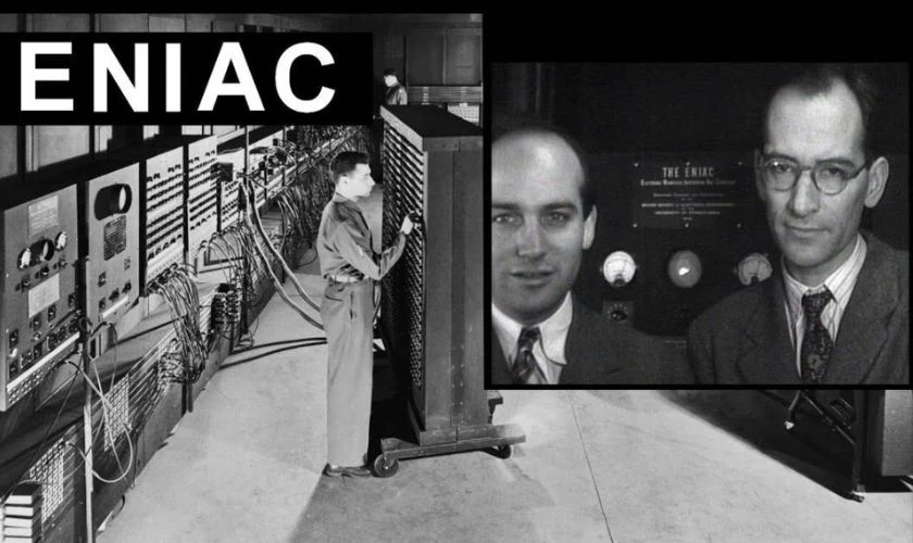 ENIAC l&agrave; chiếc m&aacute;y t&iacute;nh đầu ti&ecirc;n tr&ecirc;n thế giới