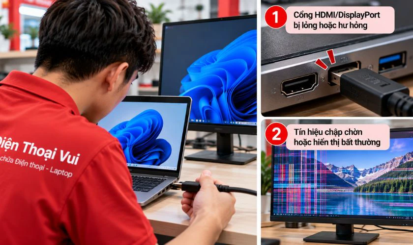 Máy tính không nhận màn hình thứ 2 khi nào cần sửa?