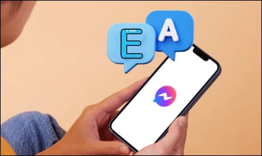 Tại sao Messenger lại bị chuyển sang tiếng Anh?