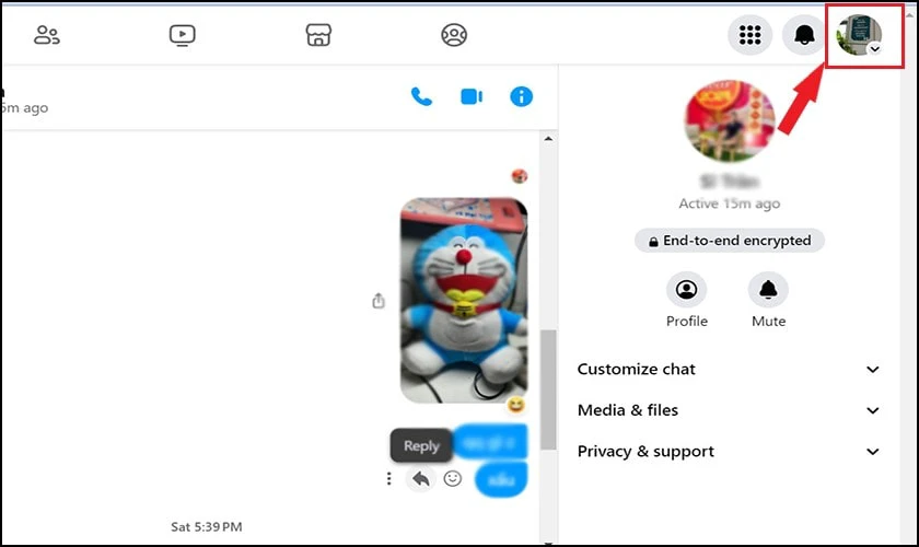 Đổi ngôn ngữ Messenger sang tiếng Việt trên máy tính