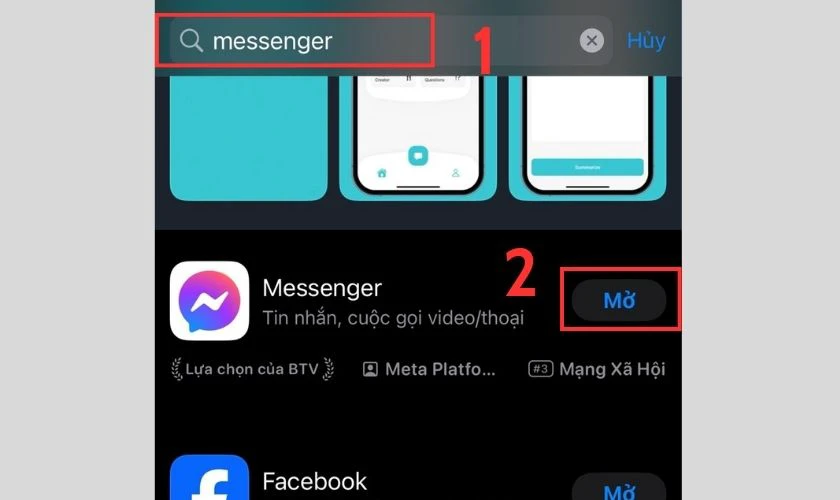 Cập nhật phi&ecirc;n bản mới nhất khi Messenger bị lag