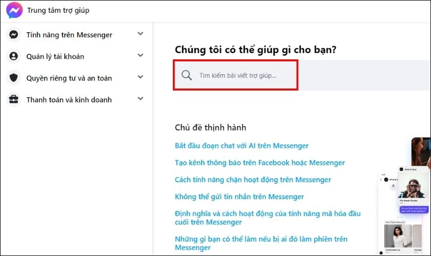 Liên hệ với Trung tâm trợ giúp Facebook