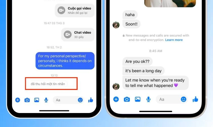 Messenger đột nhiên bị mất hết tin nhắn là do đâu?