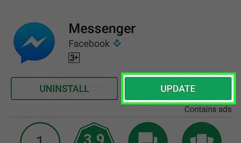 Cập nhật ứng dụng hoặc tr&igrave;nh duyệt web mới nhất
