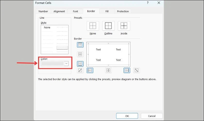 Lưu &yacute; khi tạo khung viền trong Excel tr&ocirc;ng chuy&ecirc;n nghiệp, khoa học