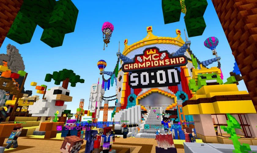 Minecraft cho phép người chơi sáng tạo tự do theo cách mình muốn