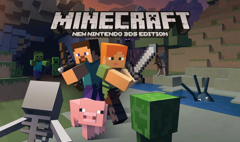 Minecraft: New Nintendo Switch 3DS Edition tối ưu hóa cho Nintendo 3DS