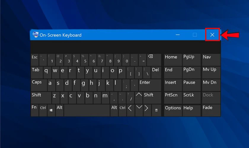 C&aacute;ch tắt b&agrave;n ph&iacute;m ảo Win 10 nhanh ch&oacute;ng