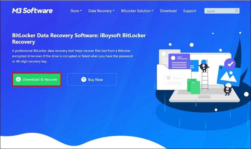 Cách khôi phục dữ liệu ổ cứng bị BitLocker