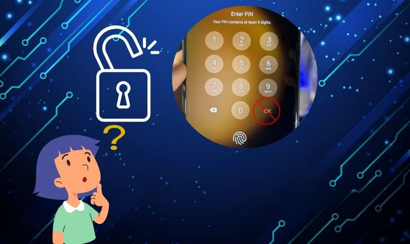 C&oacute; n&ecirc;n c&agrave;i nhập mật khẩu kh&ocirc;ng cần nhấn OK Samsung?