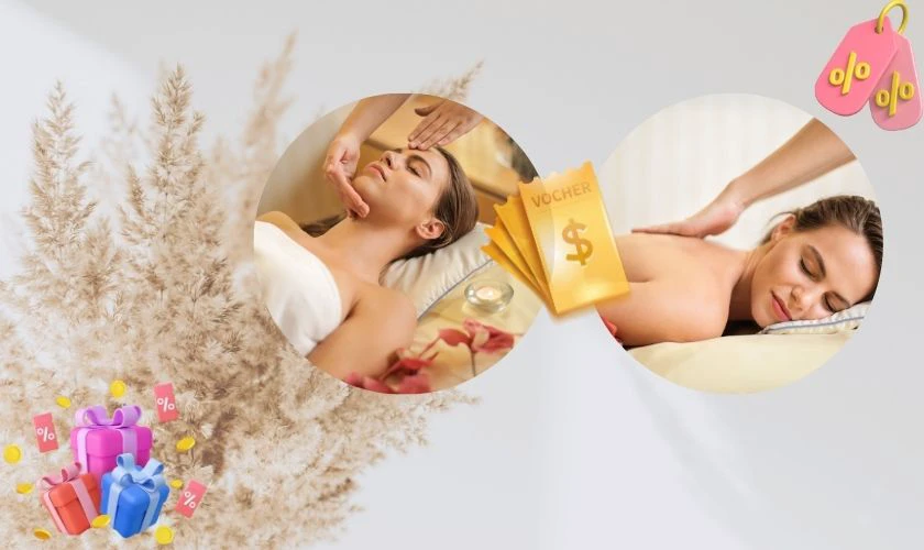 Voucher spa tặng sếp làm đẹp