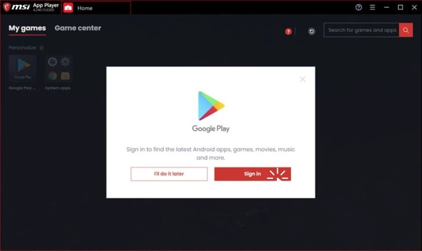 Cài game bằng cửa hàng CH Play, BlueStacks