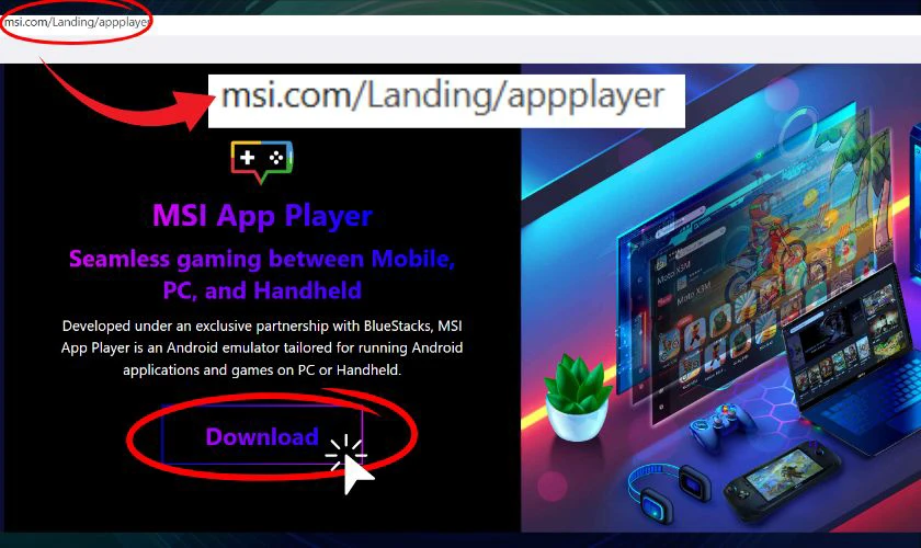 Cách tải MSI App Player trên máy tính và máy chơi game