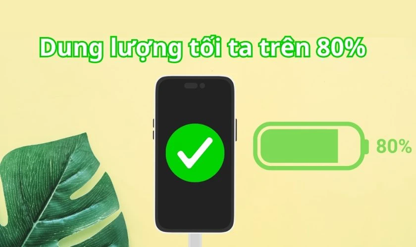 Mua iPhone cũ pin bao nhiêu là tốt nhất?
