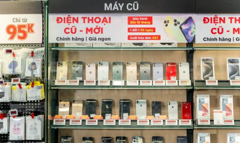 Nguồn gốc xuất xứ rõ ràng, không mua máy trôi nổi