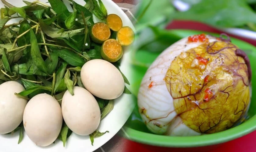 Trứng vịt lộn