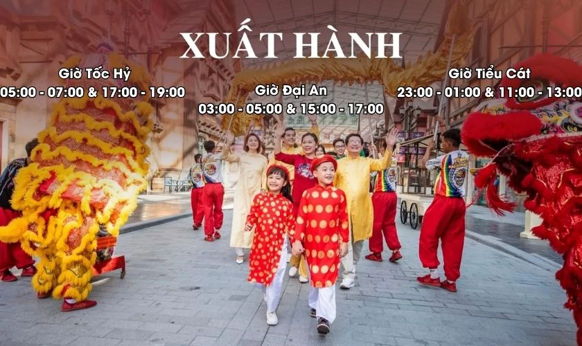 Giờ xuất hành ngày mùng 5 Tết 2026