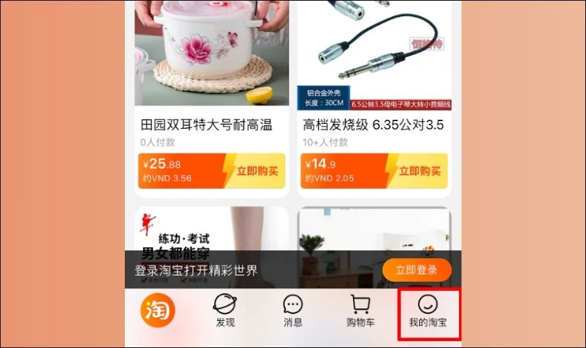 Chọn biểu tượng h&igrave;nh người ở g&oacute;c dưới c&ugrave;ng b&ecirc;n phải