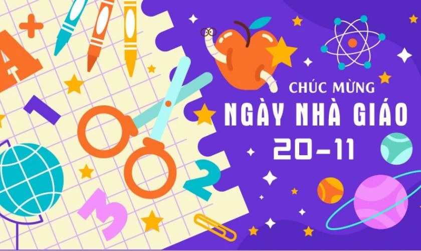 Khi nào cần dùng phông chữ chào mừng ngày Nhà giáo Việt Nam?