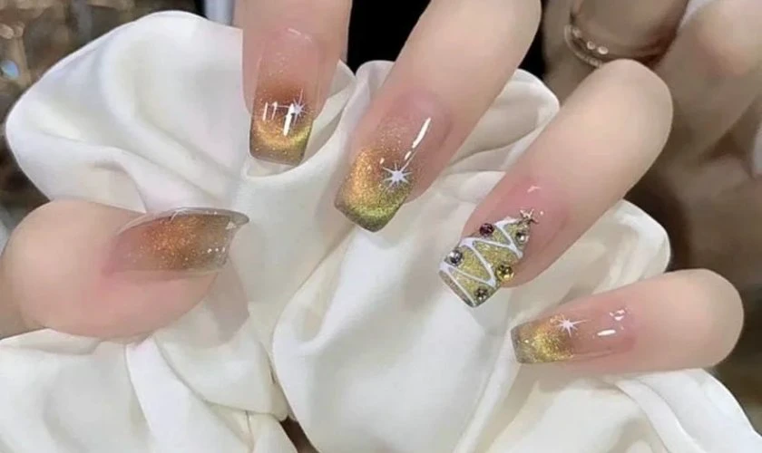 Mẫu nail mắt m&egrave;o đẹp nhất