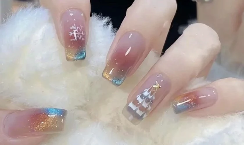 Mẫu nail mắt m&egrave;o xịn
