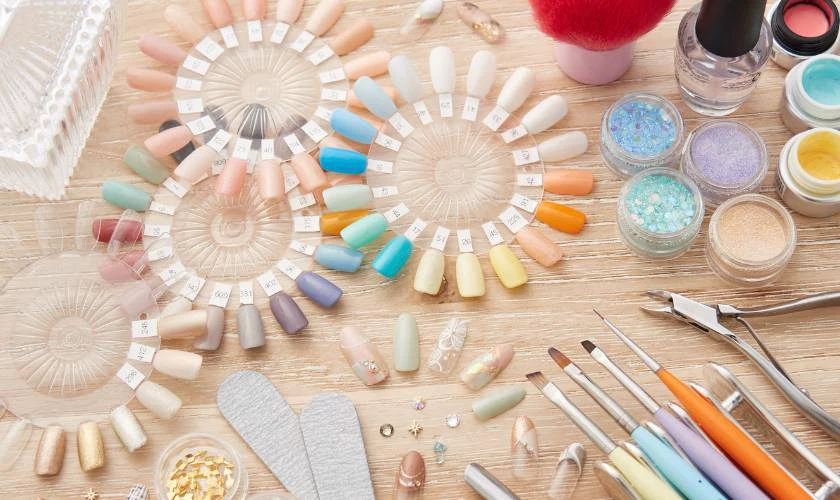 Hướng dẫn tự l&agrave;m nail Gi&aacute;ng sinh tại nh&agrave;
