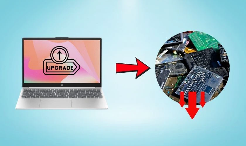 Nâng cấp laptop có lợi ích gì?