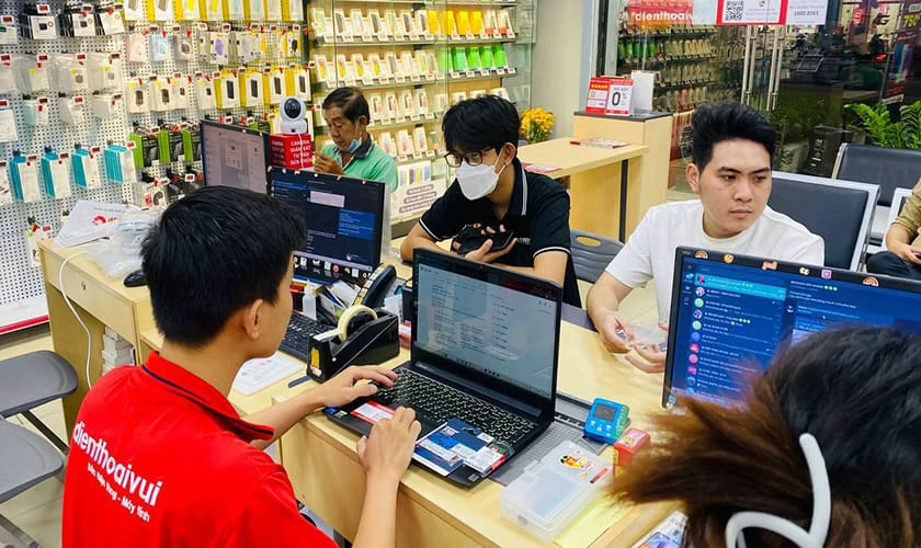 Nâng cấp RAM không có mất bảo hành chính hãng tại Điện Thoại Vui