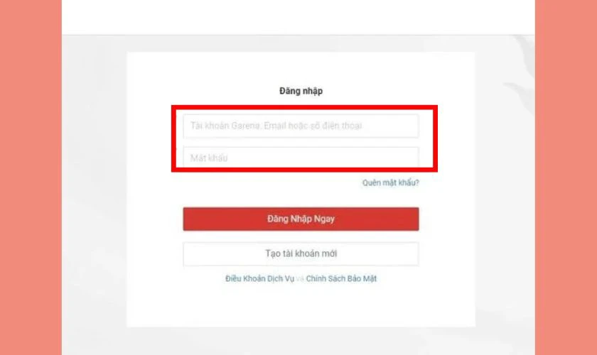 Cách nạp thẻ Garena bằng ShopeePay