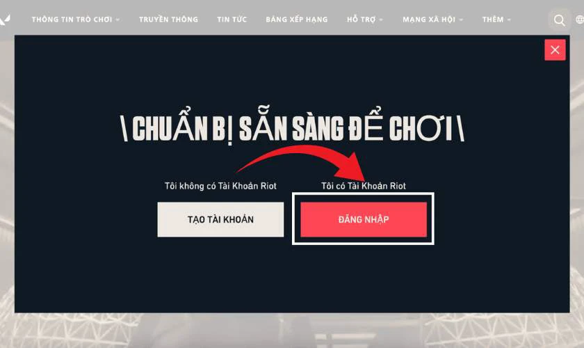 Nạp Valorant trực tiếp trong game