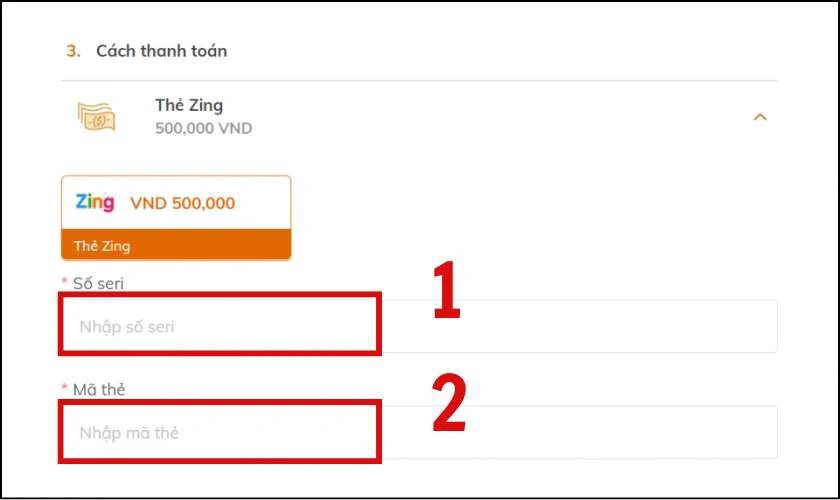 Nạp Valorant Zing Card trong 30s