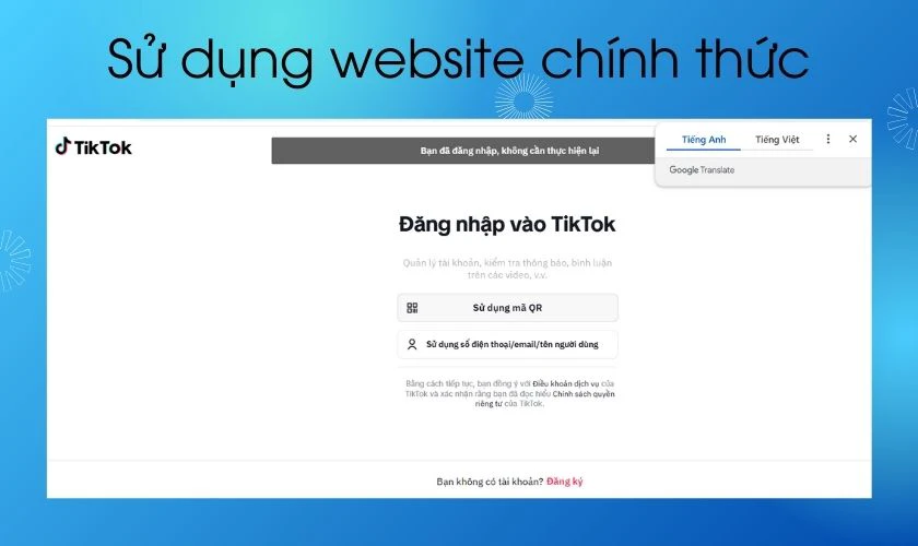 Lưu &yacute; khi nạp xu TikTok