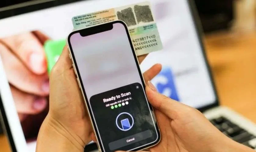 Quét thẻ NFC bằng iPhone