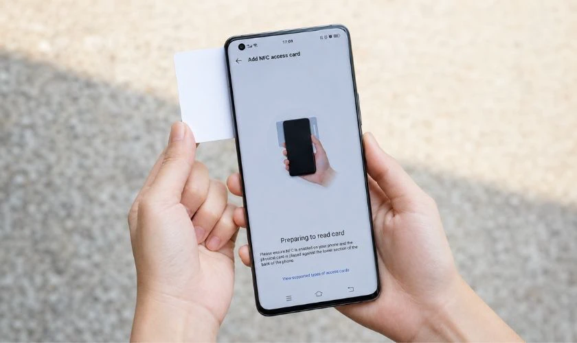 Lưu ý khi quét NFC trên Samsung