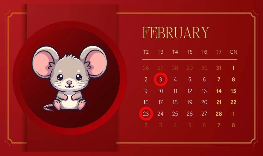 Xem ngày tốt tháng 2/2026 theo tuổi