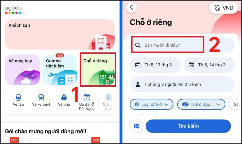 T&igrave;m nh&agrave; nghỉ gần đ&acirc;y gi&aacute; rẻ bằng Agoda