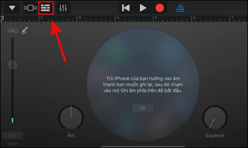Chọn v&agrave;o biểu tượng ở g&oacute;c b&ecirc;n tr&aacute;i m&agrave;n h&igrave;nh