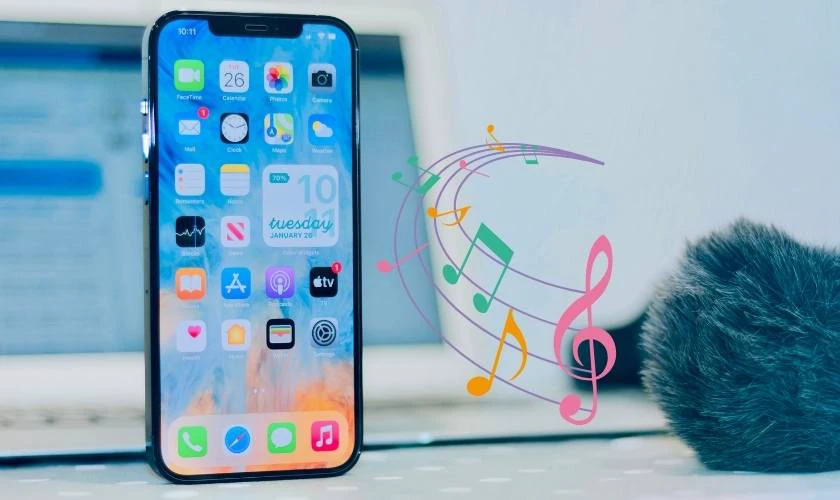 Đang d&ugrave;ng nhạc chu&ocirc;ng cắt gh&eacute;p kh&ocirc;ng chuẩn