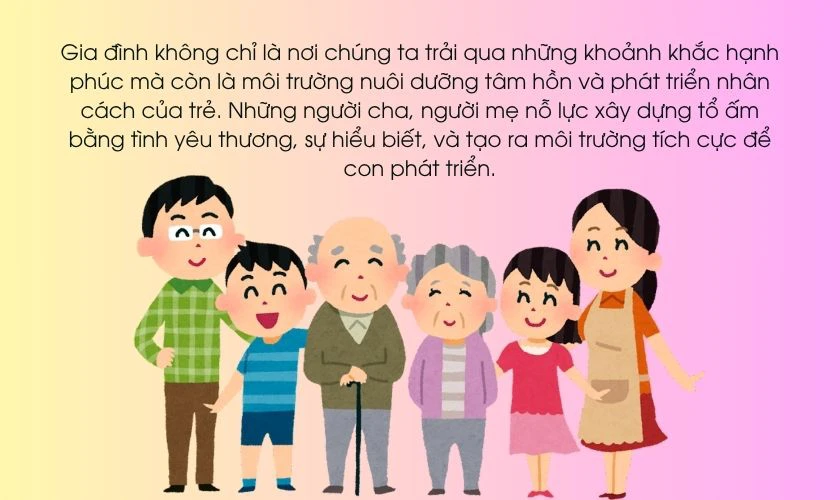 T&aacute;c động của Gia đ&igrave;nh đến sự ph&aacute;t triển nh&acirc;n c&aacute;ch của trẻ