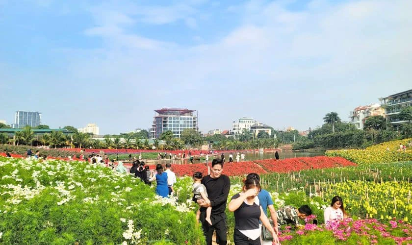 Những địa điểm chụp ảnh Tết đẹp ở Hà Nội ấn tượng