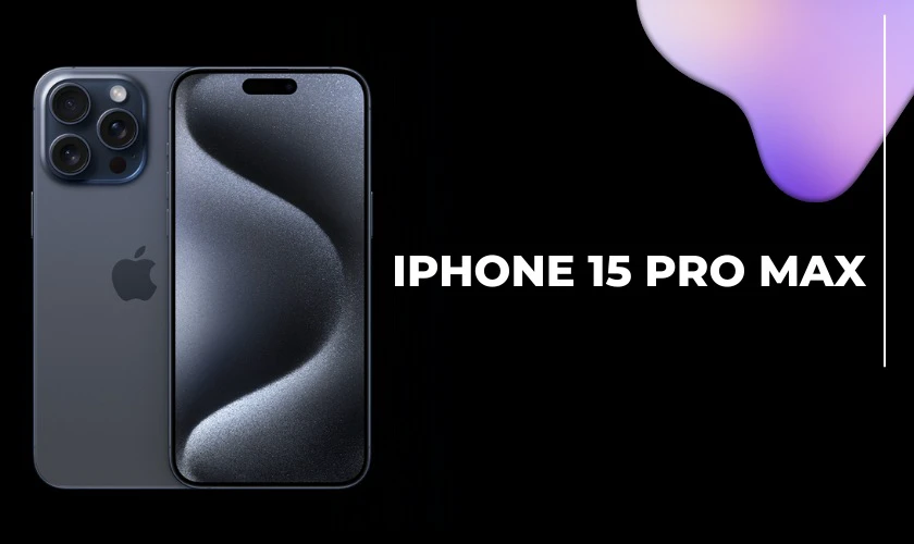 Điện thoại c&oacute; loa k&eacute;p iPhone 15 Pro Max